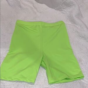 SORELLA Size S neon yellow bike short